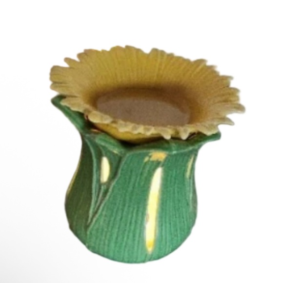 PartyLite Tuscan Sunflower Scent Glow Wax Warmer Melt Full Size Retired Holder - Picture 8 of 12